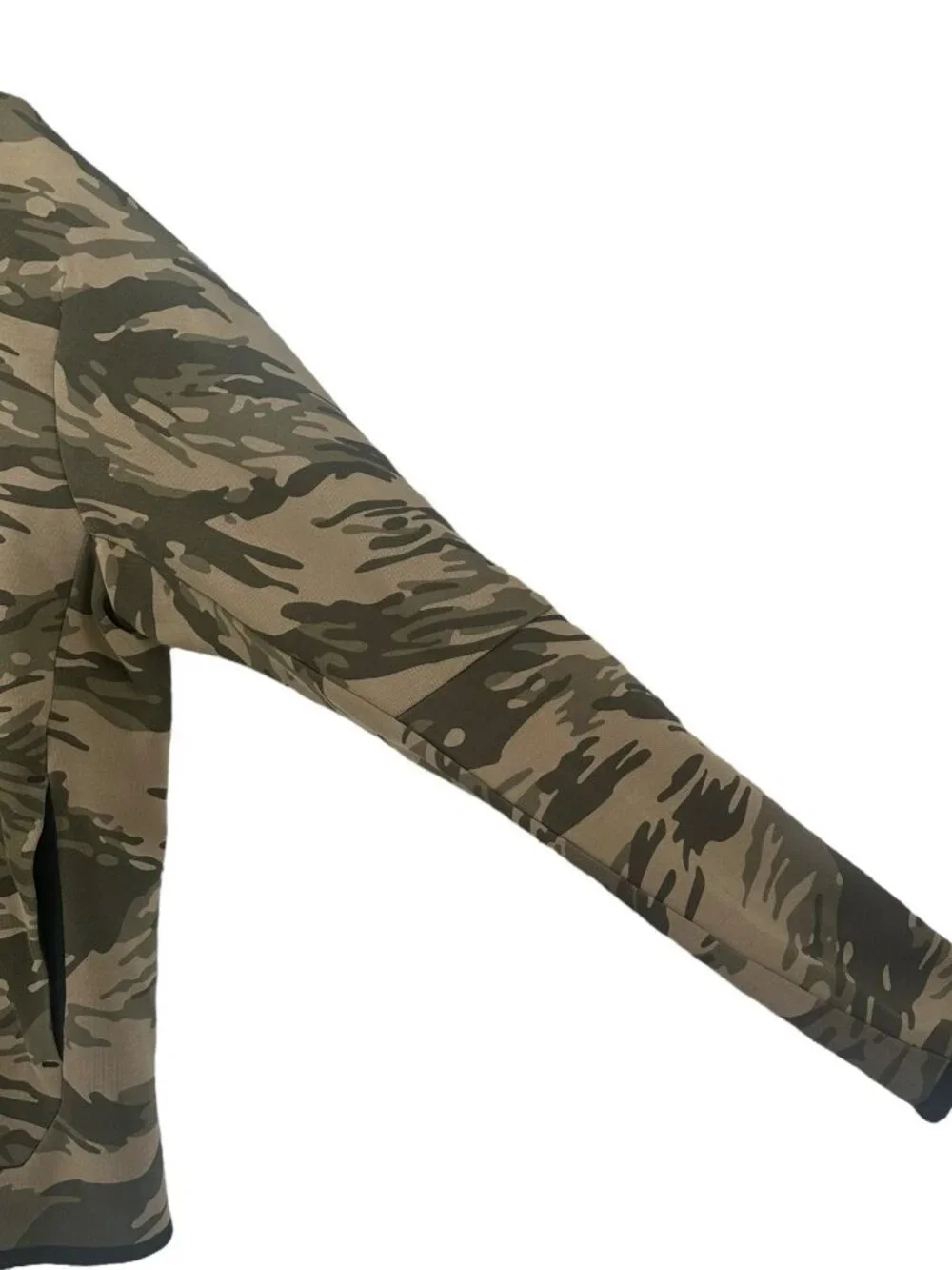 Nike‎ Tech Fleece Hoodie Green Camouflage Full Zip Mens M CU4491-342